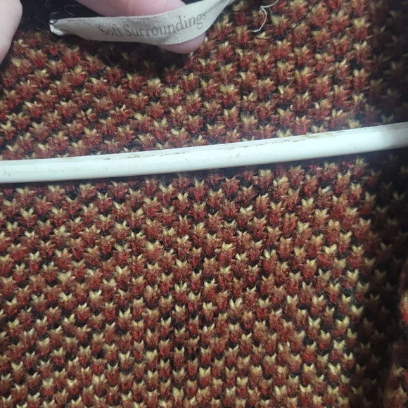 Soft Surroundings Multicolor Knit Cardigan - Picture 3 of 3